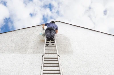 Peinture extérieure à la Terrasse — façades et ravalement
